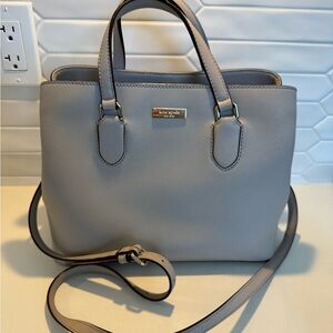 Kate Spade Gray Satchel Structured Design